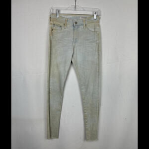 AG Adriano Goldschmied The Farrah Skinny Ankle High Rise Skinny Jeans Size 25
